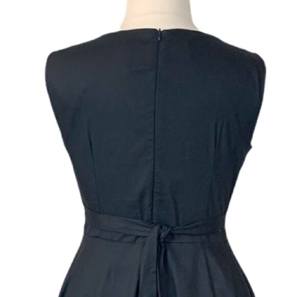 iHOT Fashion Dress Tie Waist A-line Sleeveless Black NEW Women's Size 2XL Plus - Picture 8 of 11